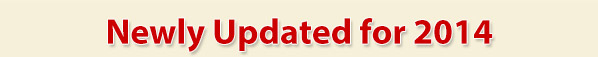 Newly Updated for 2014